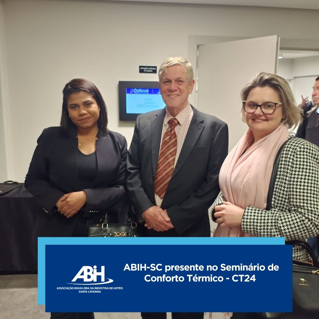 ABIH-SC presente no Seminário de Conforto Térmico - CT24