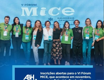 Inscrições abertas para o VI Fórum MICE, que acontece em novembro, em Balneário Camboriú