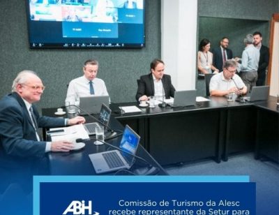 Comissão de Turismo da Alesc recebe representante da Setur para falar sobre participação de SC em evento em Lisboa