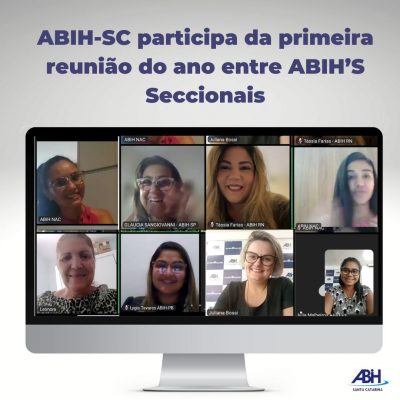 ABIH-SC participa da primeira reunião do ano entre ABIH’S Seccionais