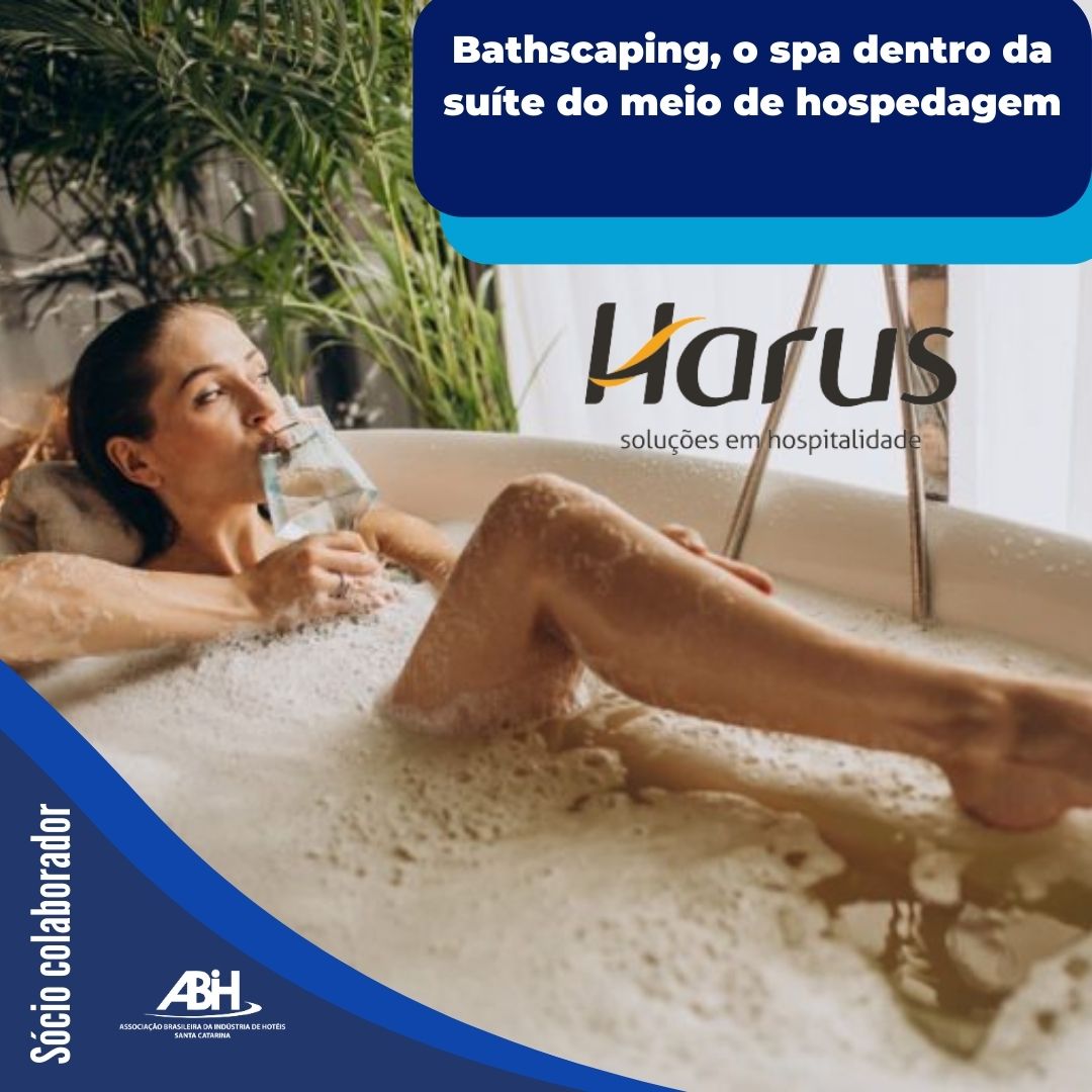 Bathscaping, o spa dentro da suíte do meio de hospedagem