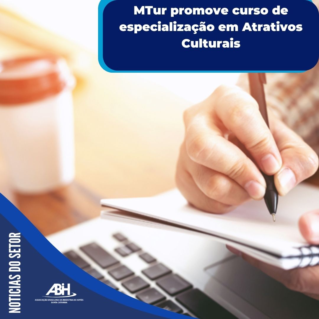 MTur promove curso de especialização em Atrativos Culturais