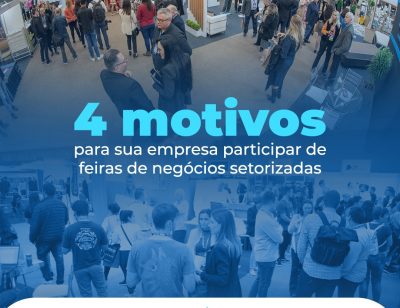 feiras de negócios Encatho e Exprotel