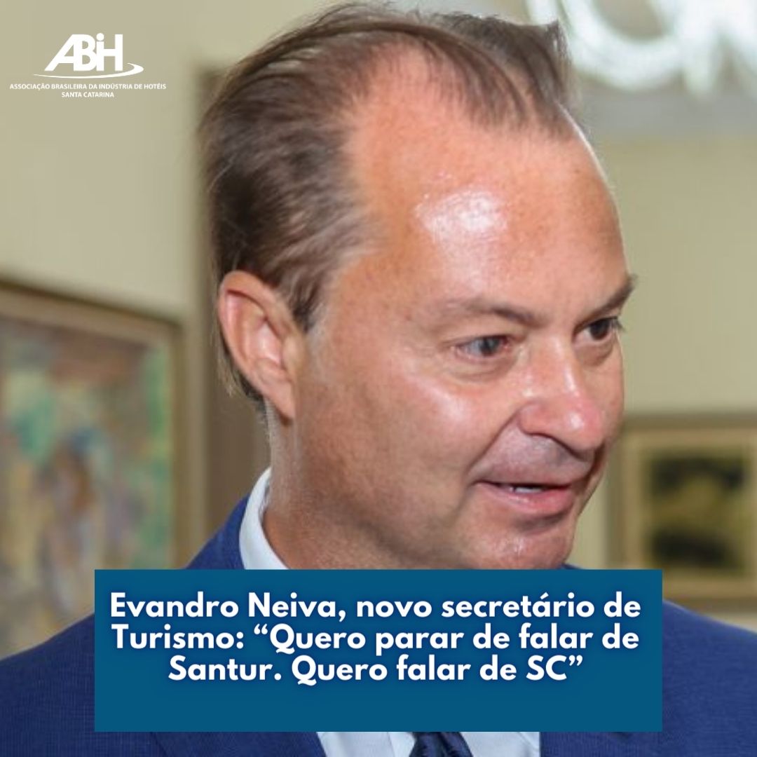 Evandro Neiva, novo secretário de Turismo