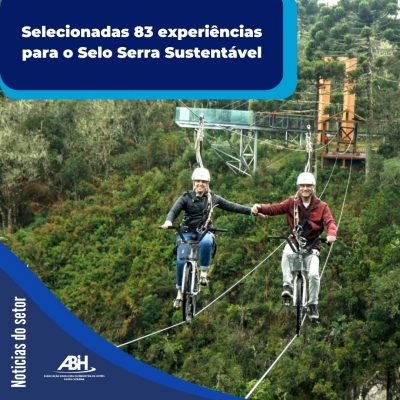 Selecionadas 83 experiências para o Selo Serra Sustentável