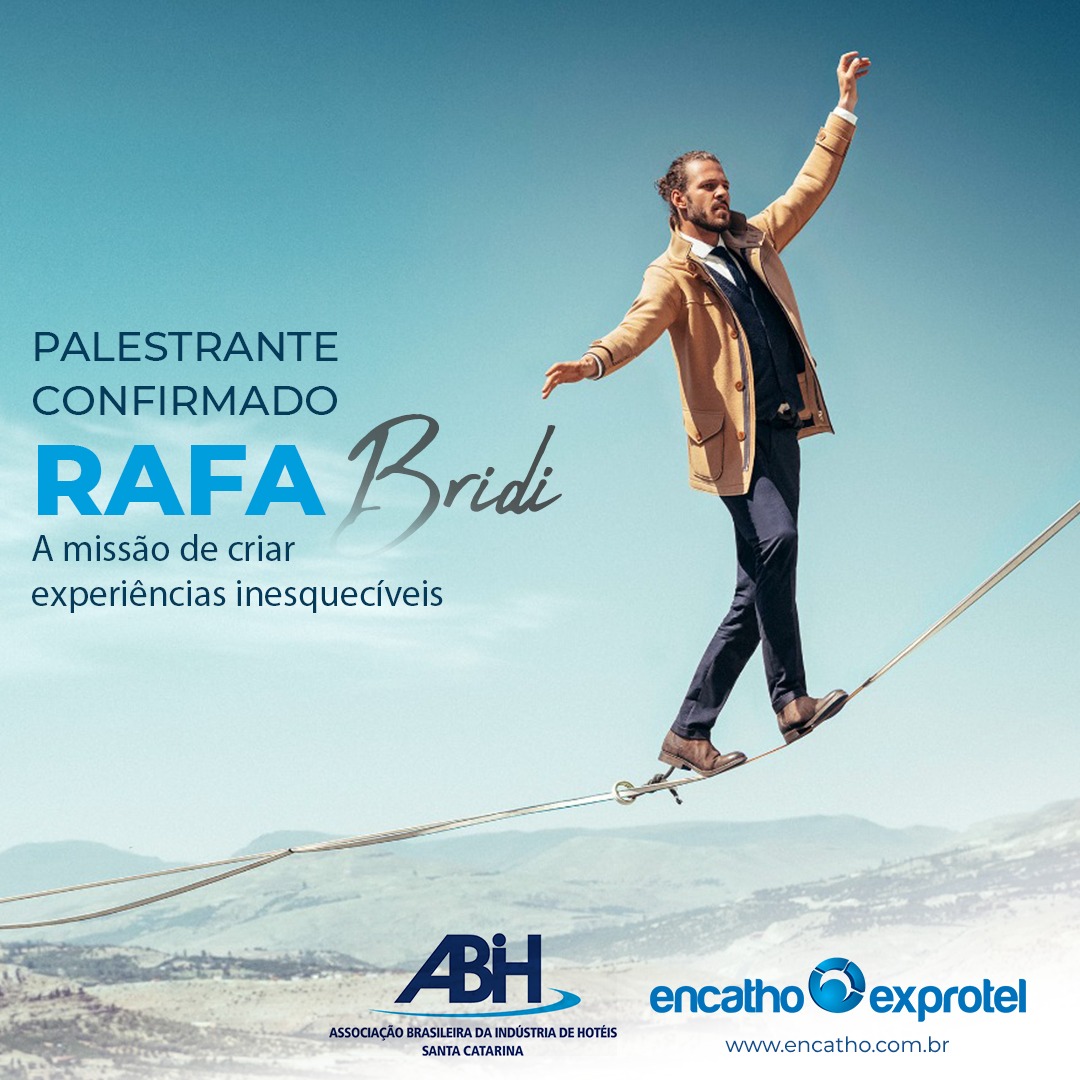 Rafa Bridi a missão de criar experiências inesquecíveis