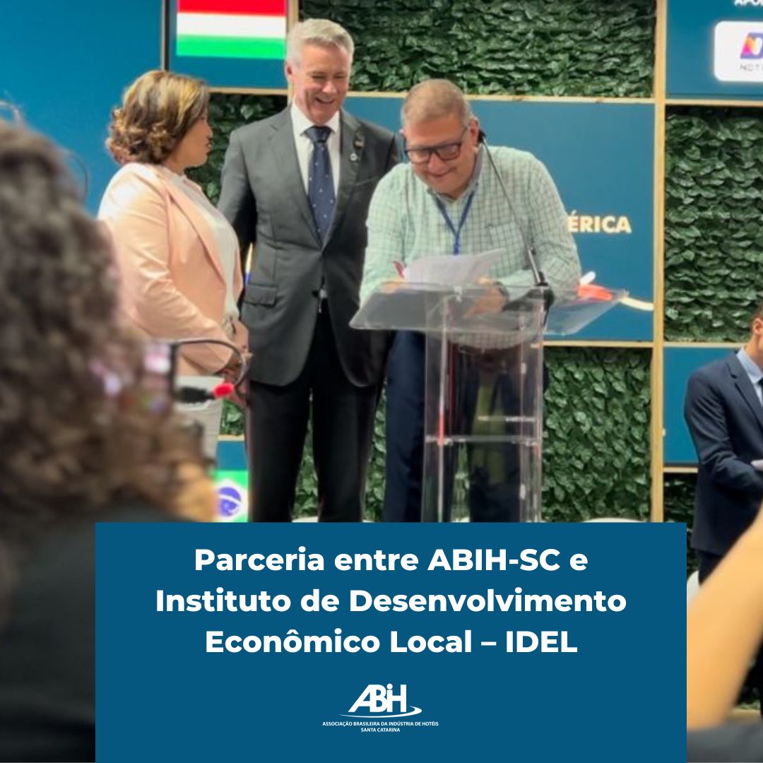 Parceria entre ABIH-SC e Instituto de Desenvolvimento Econômico Local – IDEL