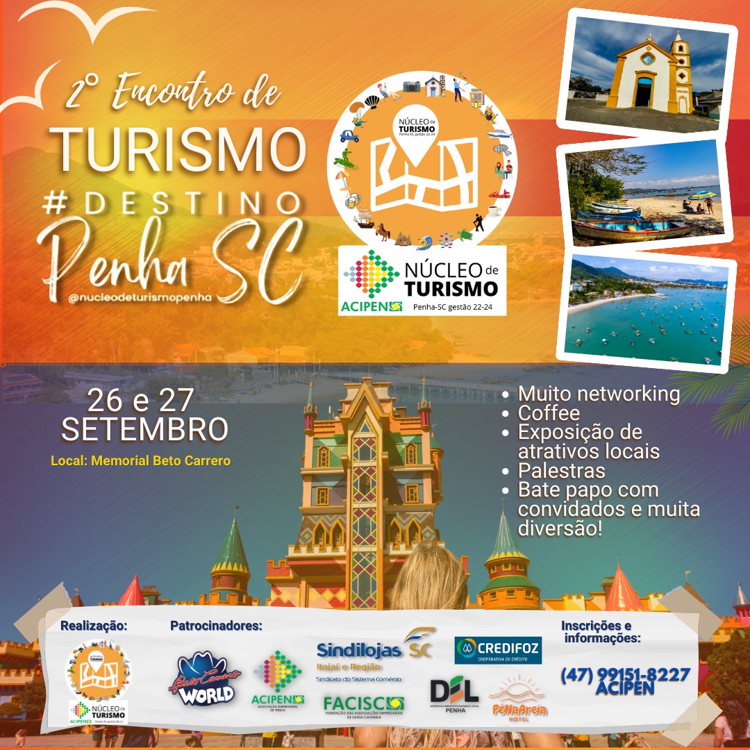 2º Encontro de Turismo Destino Penha SC