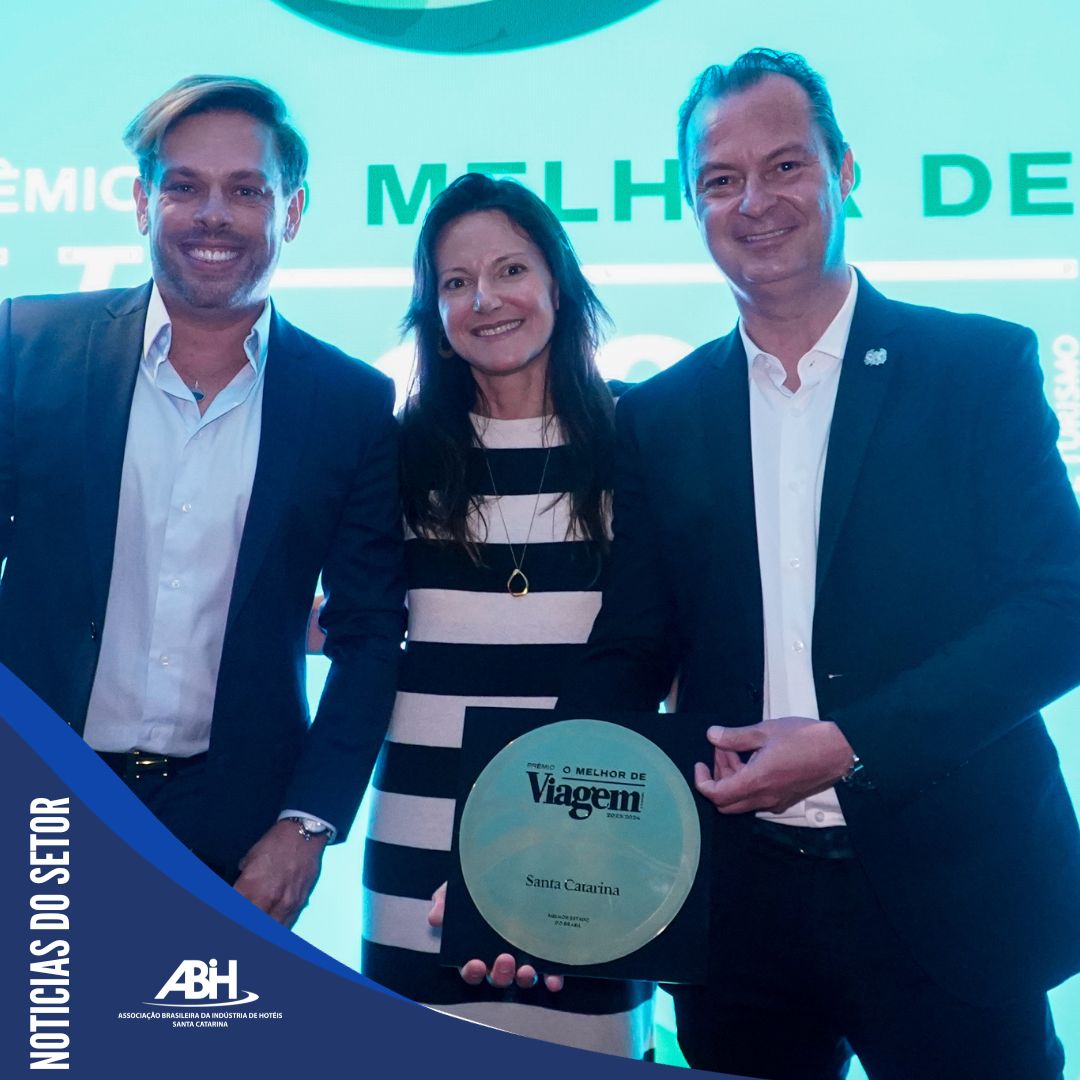 Santa Catarina recebe 10 premiações em evento nacional ligado a turismo e viagem