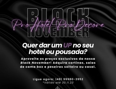 A Black November da ProHotel & ProDecore chegou!