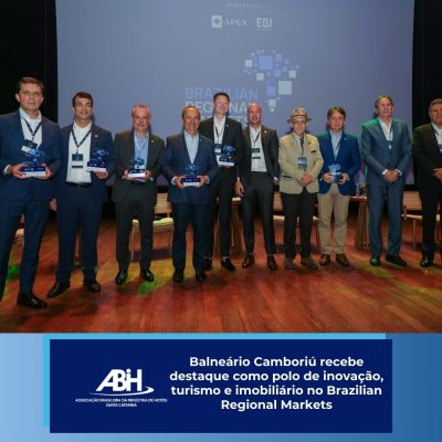 Balneário Camboriú recebe destaque como polo de inovação, turismo e imobiliário no Brazilian Regional Markets