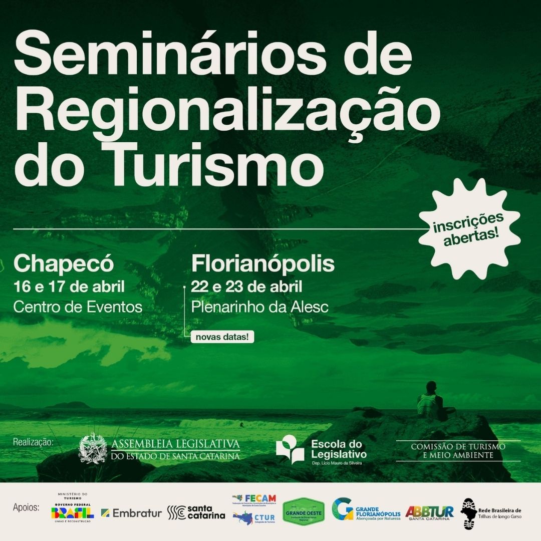 SEMINÁRIOS DE REGIONALIZAÇÃO DO TURISMO