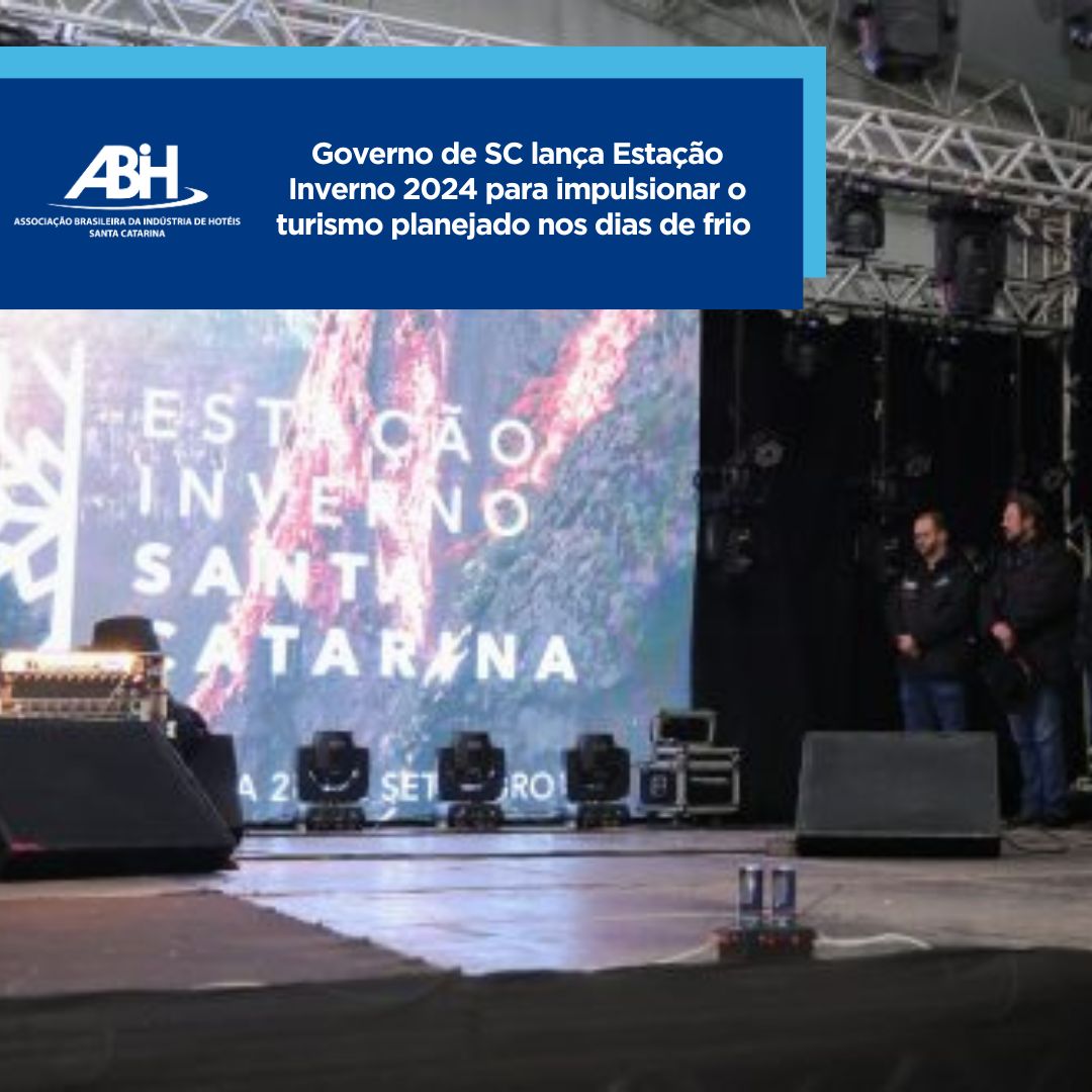 Governo de SC lança Estação Inverno 2024 para impulsionar o turismo planejado nos dias de frio