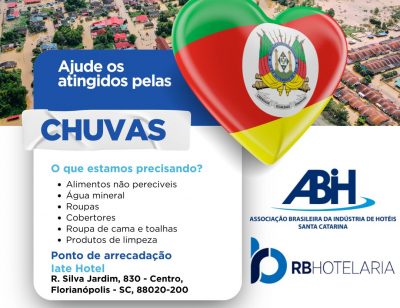 Parceria ABIH-SC Chuvas RS