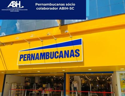 Pernambucanas sócio colaborador ABIH-SC