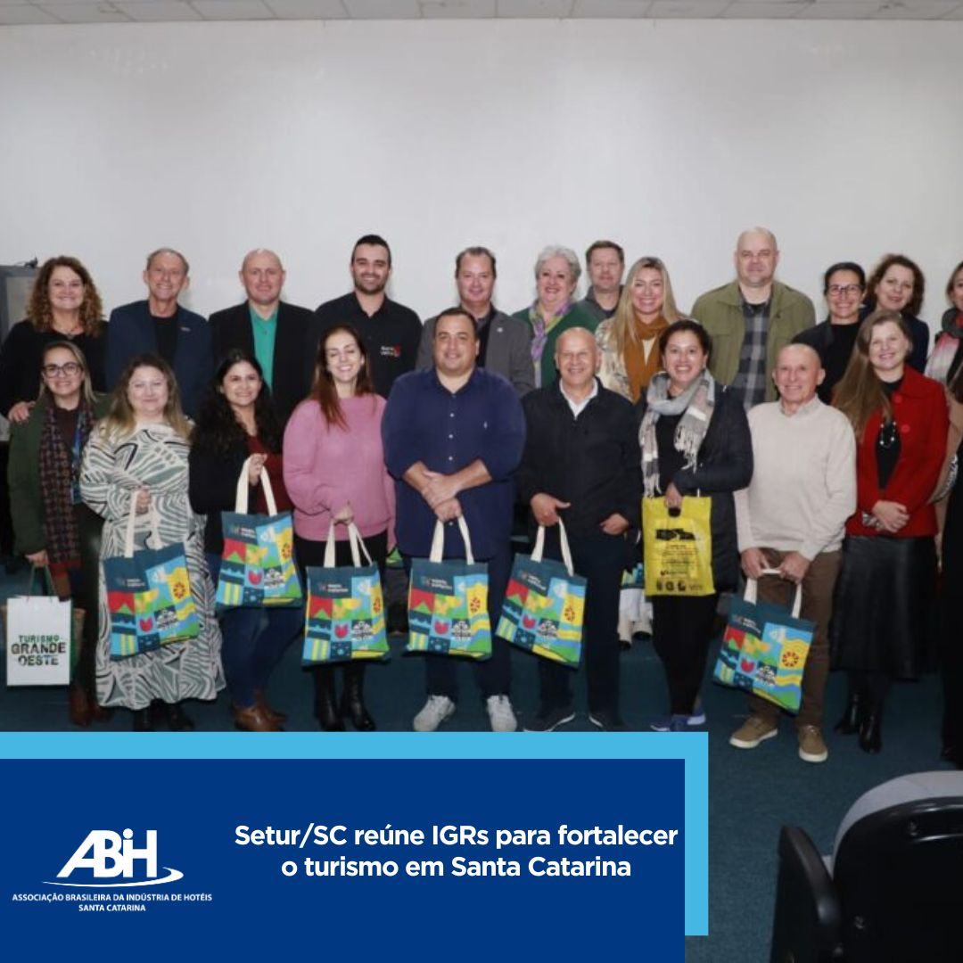 SeturSC reúne IGRs para fortalecer o turismo em Santa Catarina