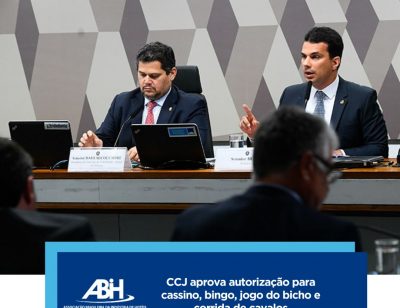 CCJ aprova autorização para cassino, bingo, jogo do bicho e corrida de cavalos