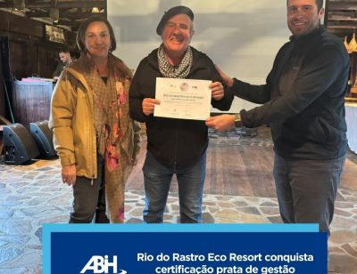 Rio do Rastro Eco Resort conquista certificação prata de gestão sustentável da Green Destinations