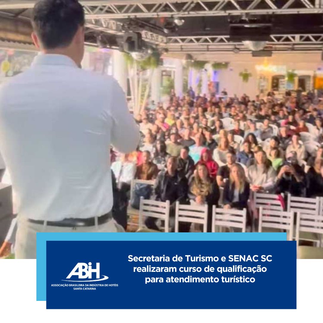 Secretaria de Turismo e SENAC SC realizaram curso de qualificação para atendimento turístico