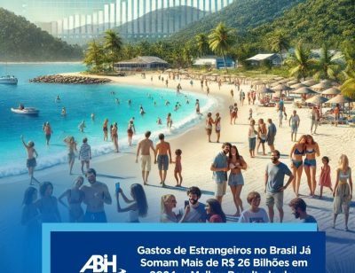 Gastos turistas estrangeiros abih-sc