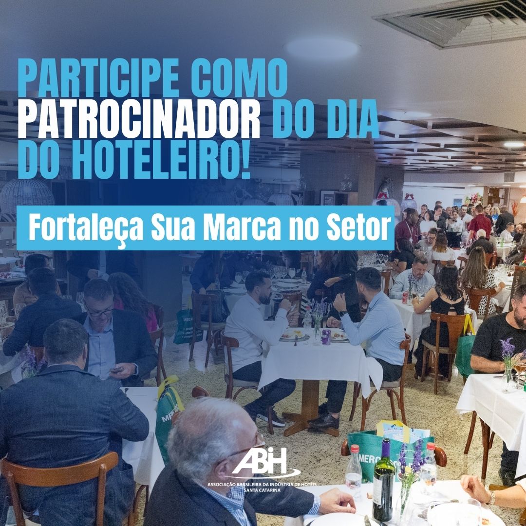 sEJA PATROCINADOR DO DIA DO HOTELEIRO