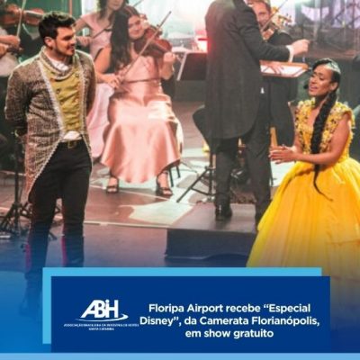 Floripa Airport recebe “Especial Disney”, da Camerata Florianópolis, em show gratuito