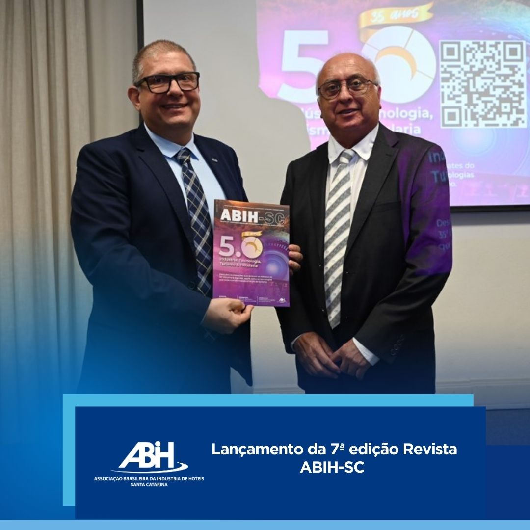 Lançamento da 7ª edição Revista ABIH-SC