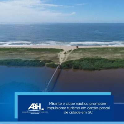 Mirante e clube náutico prometem impulsionar turismo em cartão-postal de cidade em SC