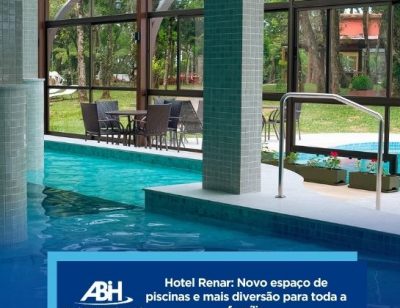 Hotel Renar Novo espaço de piscinas e mais diversão para toda a família