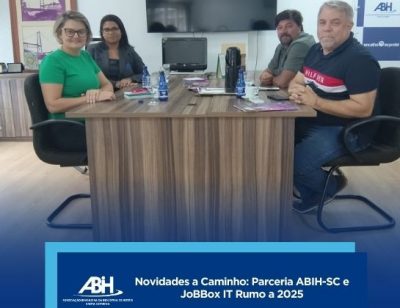 Novidades a Caminho Parceria ABIH-SC e JoBBox IT Rumo a 2025