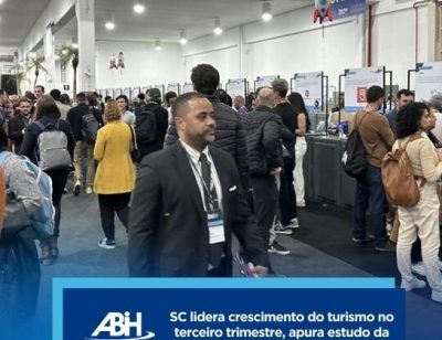 SC lidera crescimento do turismo no terceiro trimestre, apura estudo da Facisc