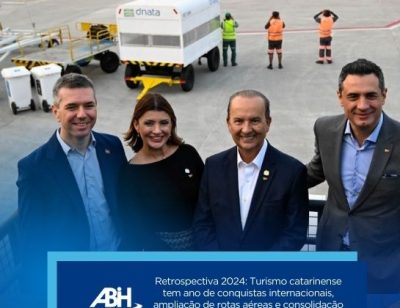 Retrospectiva 2024 Turismo catarinense tem ano de conquistas internacionais, ampliação de rotas aéreas e consolidação de projetos em todas as estações