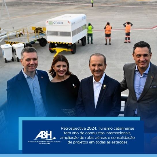 Retrospectiva 2024 Turismo catarinense tem ano de conquistas internacionais, ampliação de rotas aéreas e consolidação de projetos em todas as estações