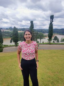 Natália diretora de turismo de fraiburgo