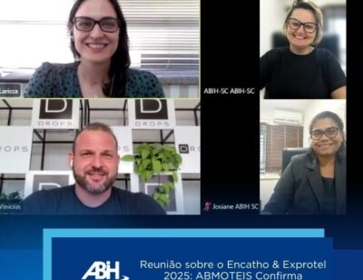Reunião sobre o Encatho & Exprotel 2025 ABMOTEIS Confirma Participação