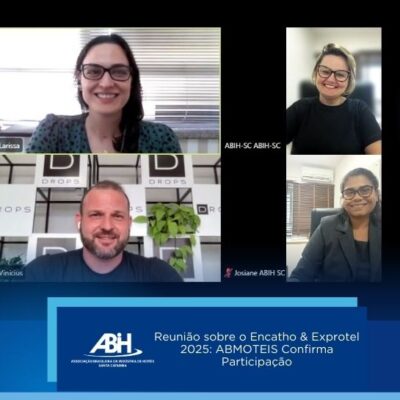 Reunião sobre o Encatho & Exprotel 2025 ABMOTEIS Confirma Participação