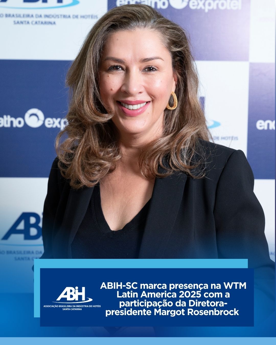 ABIH-SC marca presença na WTM Latin America 2025 com a participação da Diretora-presidente Margot Rosenbrock Libório