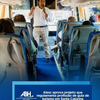 Alesc aprova projeto que regulamenta profissão de guia de turismo em Santa Catarina