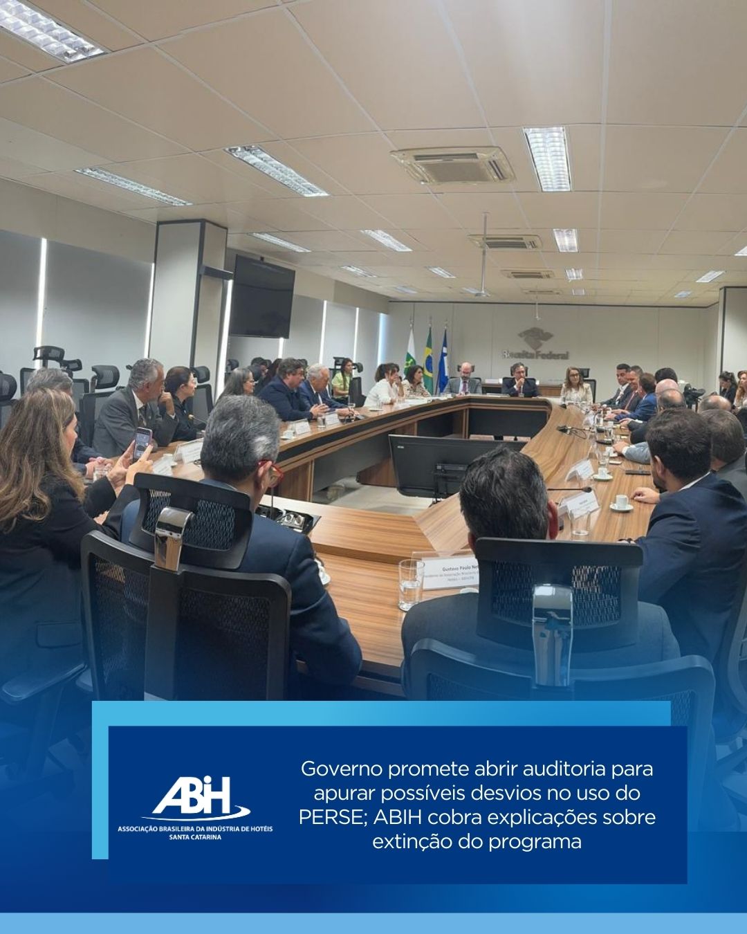 Governo promete abrir auditoria para apurar possíveis desvios no uso do PERSE; ABIH cobra explicações sobre extinção do programa