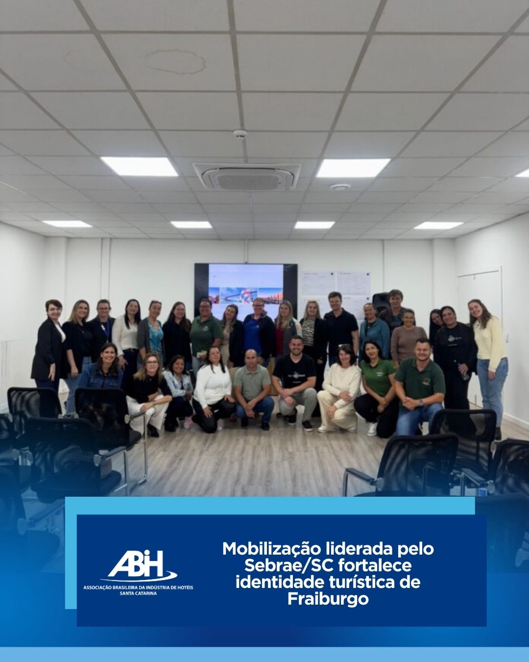 Mobilização liderada pelo SebraeSC fortalece identidade turística de Fraiburgo