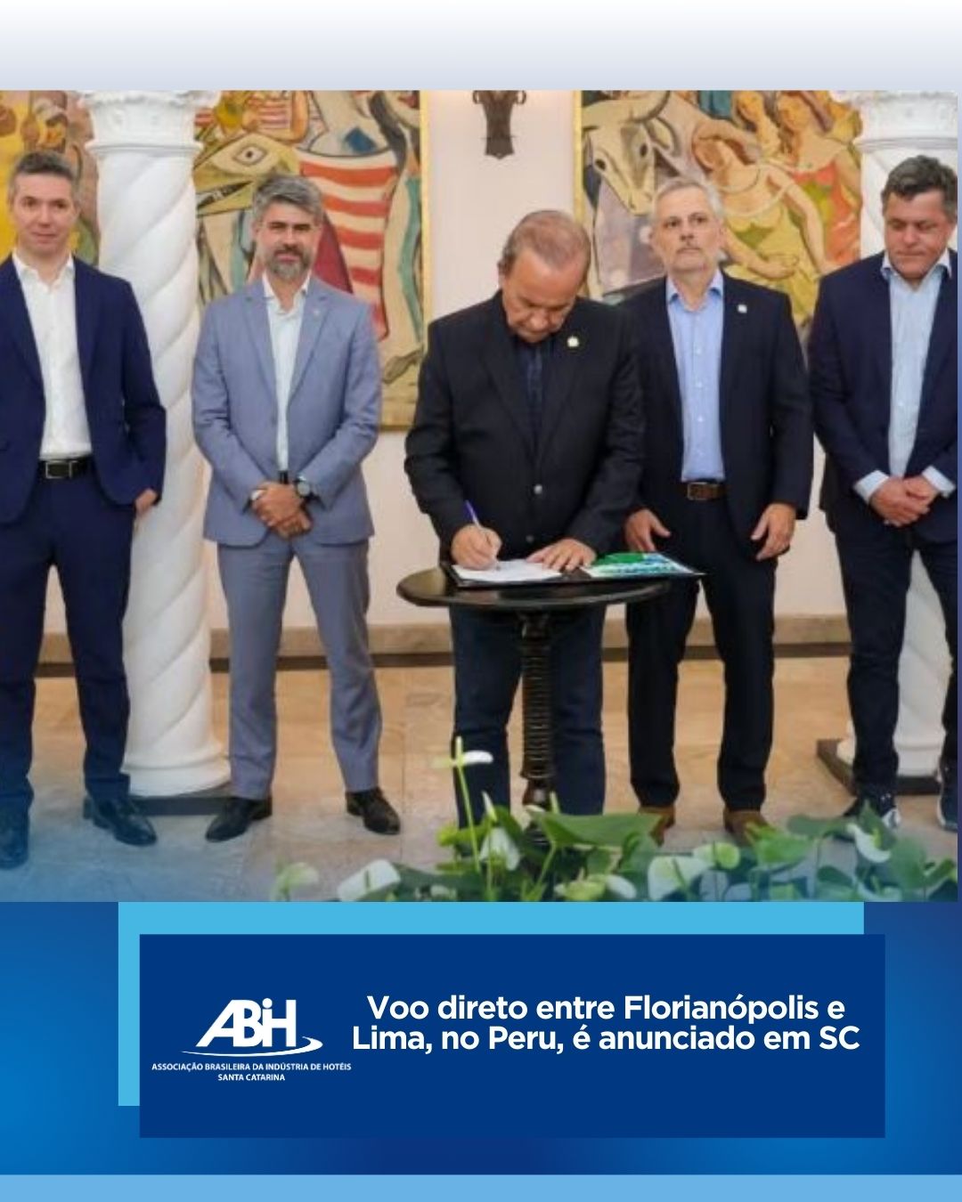 Voo direto entre Florianópolis e Lima, no Peru, é anunciado em SC