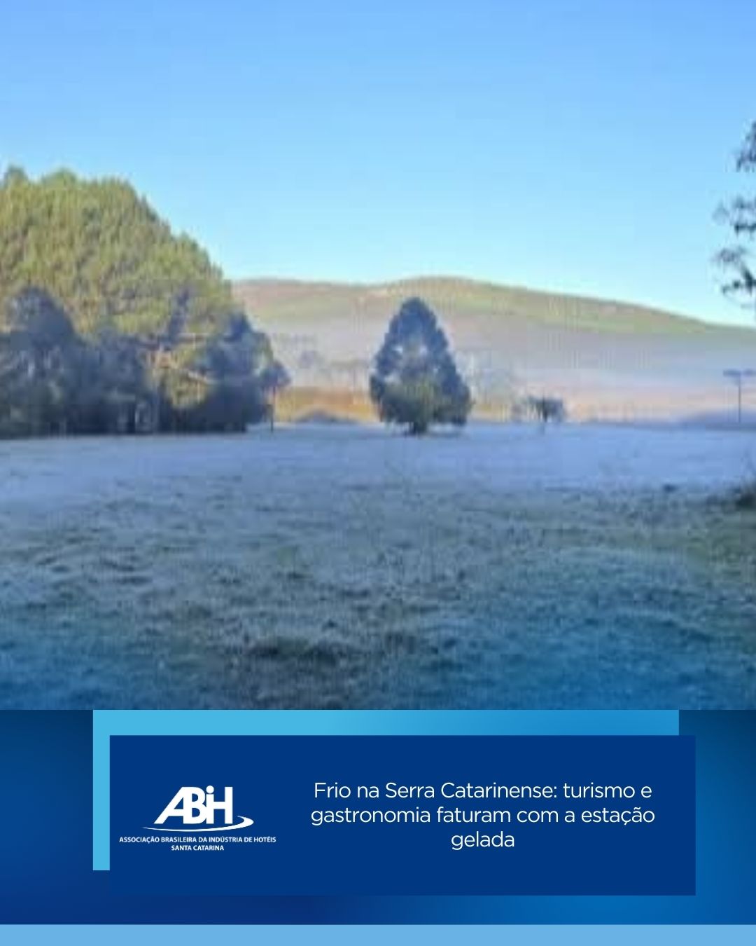 Frio na Serra Catarinense turismo e gastronomia faturam com a estação gelada