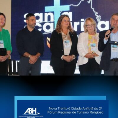 Nova Trento é Cidade Anfitriã do 2º Fórum Regional de Turismo Religioso