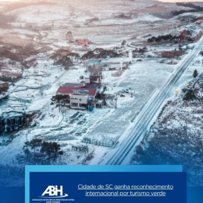 Cidade de SC ganha reconhecimento internacional por turismo verde