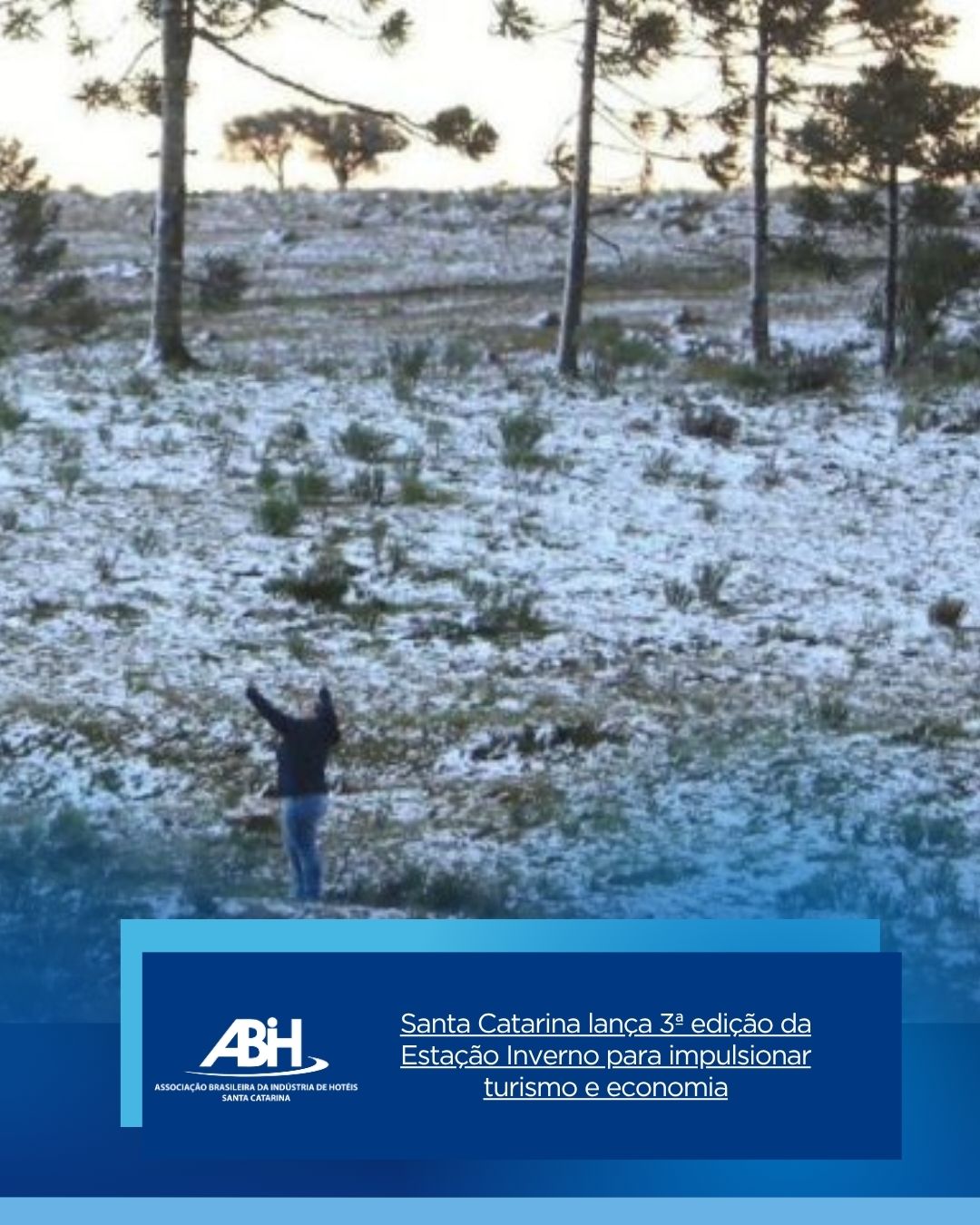 Santa Catarina lança 3ª edição da Estação Inverno para impulsionar turismo e economia