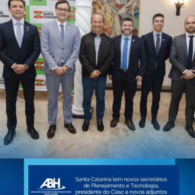 Santa Catarina tem novos secretários de Planejamento e Tecnologia, presidente do Ciasc e novos adjuntos no Turismo e SCTI