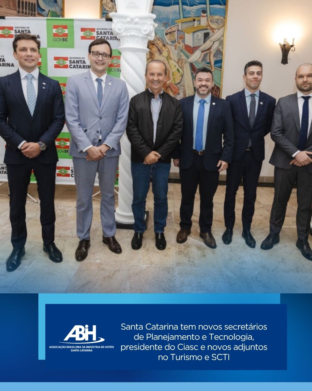 Santa Catarina tem novos secretários de Planejamento e Tecnologia, presidente do Ciasc e novos adjuntos no Turismo e SCTI