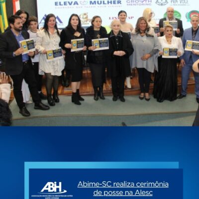 Abime-SC realiza cerimônia de posse na Alesc