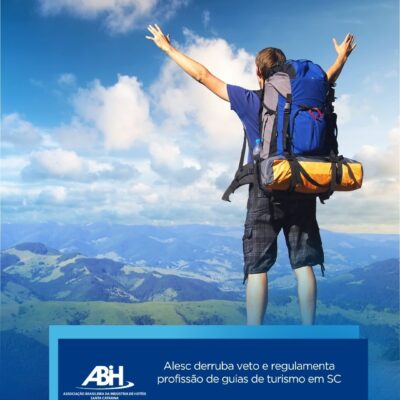 Alesc derruba veto e regulamenta profissão de guias de turismo em SC