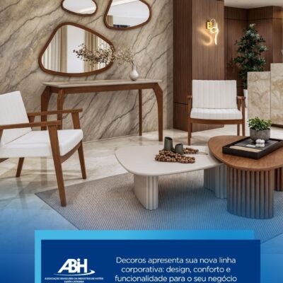 Decoros apresenta sua nova linha corporativa design, conforto e funcionalidade para o seu negócio
